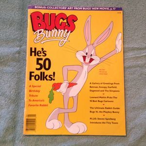 1990 Bugs Bunny Birthday Tribute to America's Favorite Rabbit Steven Spielberg +